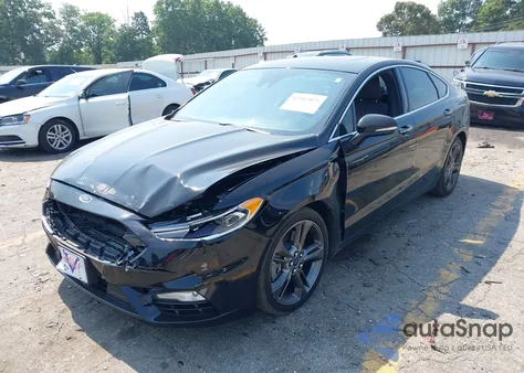 2017 Ford Fusion Sport from USA, damaged, VIN 3FA6P0VP7HR166352